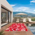 thumbnail image 2 of Happy Valentine's Day Outdoor Rug 3x5 Ft, Non Slip Washable Area Rug, Red Dots Love Heart Romantic Patio Rugs Carpet Runner, Large Floor Mat for Indoor/Outdoor Deck Porch Camping, 2 of 8