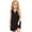 Black, variant on Girls' Solid Color Casual Dress for Kids Comfortable Everyday Wear for Girls Breathable Easy Fit Stylish Lightweight Style Dress 4t 5-6 Years