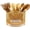 Gold, variant on 360° Rotating Metal Utensil Caddy - 4 Compartment Silverware Cutlery Holder Rotation Fork Spoon Napkin Organizer Flatware Storage Basket Party Countertop Buffet Picnic Camping Outdoor Black