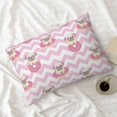 Queen Size Pillows Cases Standard Size 20x26 In Pug And Donut Soft