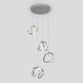 thumbnail image 5 of Artika Vivaldi Modern LED Pendant Light Fixture, Chrome, 5 of 5
