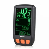 GJX Cycling Computer Wireless Digital Bike Speedometer Odometer with Rechargeable Battery Backlight Bike Stopwatch