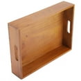 thumbnail image 4 of Retro Natural Hollow Garden Flower Wooden Planter Pot Box, 4 of 10