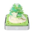 thumbnail image 5 of 3D Notepad Mini Tree House 2024 Calendar 3D Tree House Notes Notes New Christmas Gif Years Sticky 3D Pad Cute Memo Block I0W6 Green, 5 of 5