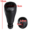 thumbnail image 4 of 3X 5 Speed Manual Leather Gear Shift Knob Shifter Lever for C Class W202 CLK Class W208 E Class W210, 4 of 7