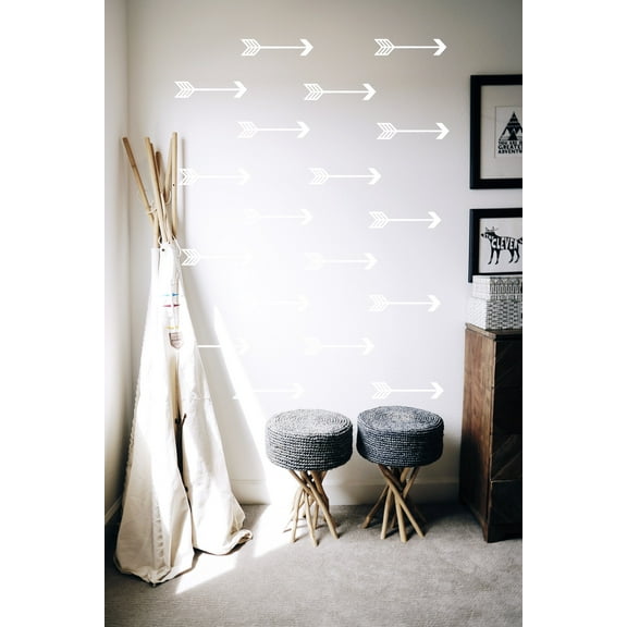 Arrow Wall Decals Western Woodland Forest Adventure Children's Room and Nursery Decor