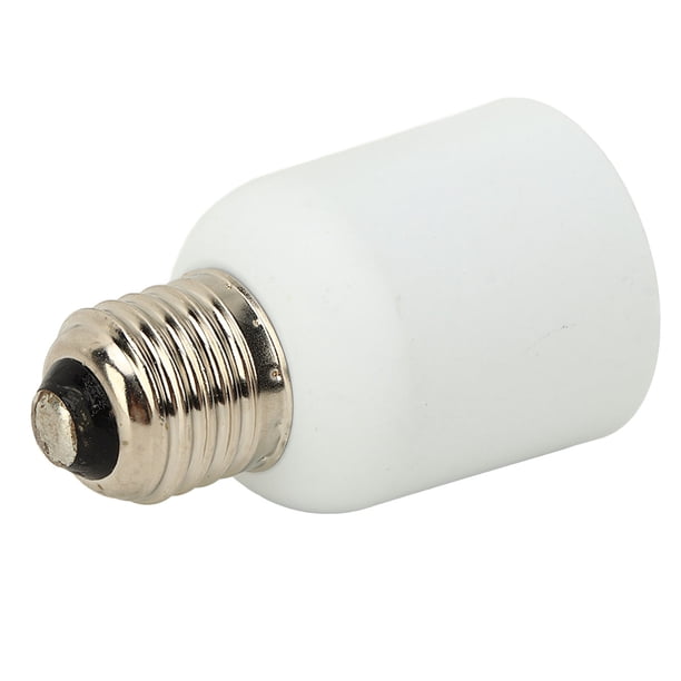 Adaptador De Base De Bombilla LED, Adaptador De Casquillo De Luz De Seguridad E27 A E40 2 Piezas 110-240 V Profesional Para Bombillas LED