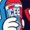 Navy, variant on Chill Polar-Bear Graphic - Fun ICEE Retro Style Men's Sweatshirt