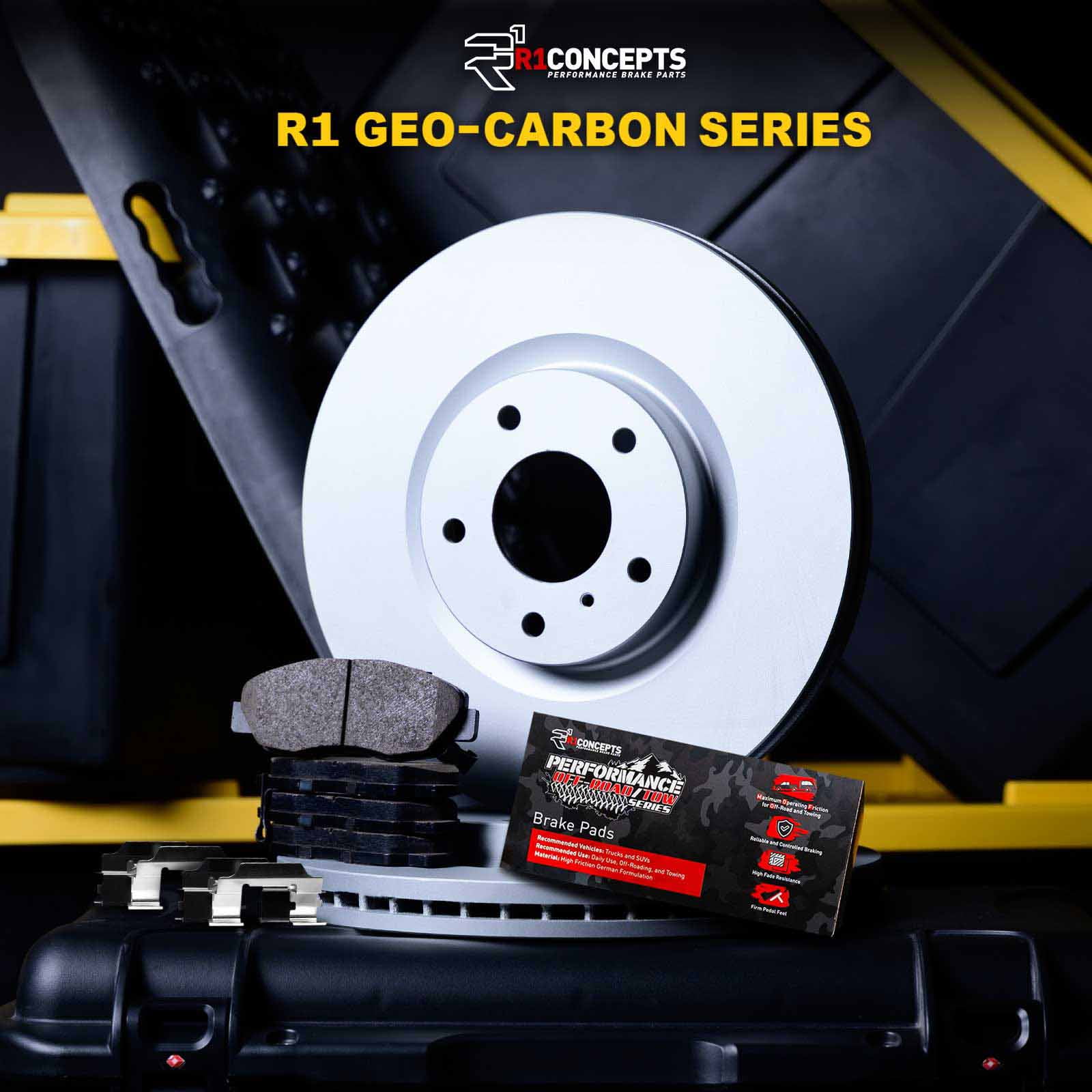 R1 Concepts Front Brakes and Rotors Kit
