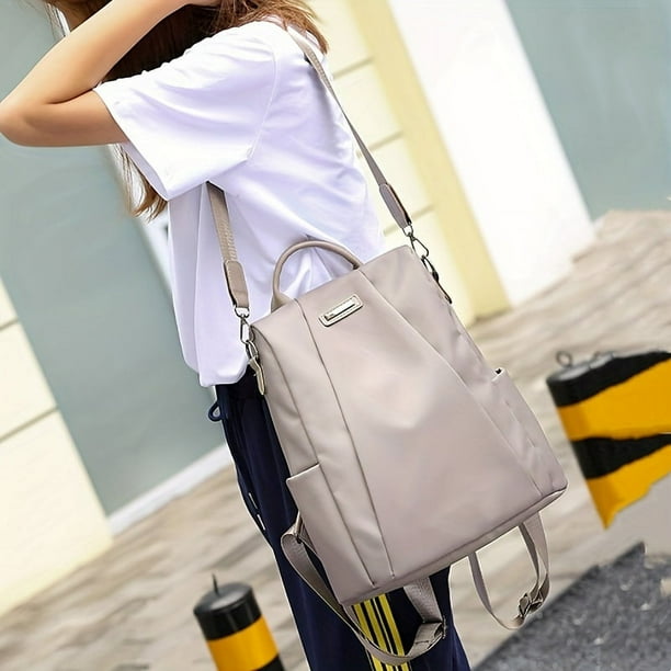 Minimalist backpack purse deals