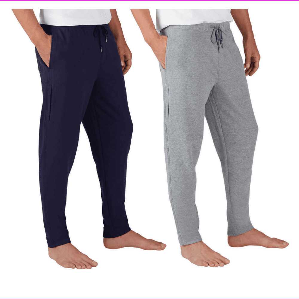 Eddie Bauer Men's Sweatpants Jogger Lounge Sweat Pants (2-Pack) Size M ...