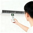 thumbnail image 4 of Sinyiin Ergonomic Remote Control Design for ZCFTL09 Air Conditioner Easy Handling, 4 of 14