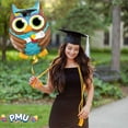 thumbnail image 5 of PMU Congrats Grad Owl Shape-a-loon Balloon, Graduation Decoration Mylar Balloons, (1/Pkg) Pkg/1, 5 of 6