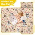thumbnail image 4 of Yorkie Dog and Flower Florals Toddler Nap Mats for Kids Preschool,Sleeping Mat Bag or Kids,Toddler Sleeping Bag,Toddler Nap Mat or Daycare, 4 of 6