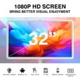 thumbnail image 6 of KMOQSP 32'' Smart Screen 1080p Portable Tv |Touch Screen Monitor|Wireless Portable TV on Wheels | Android 13 OS (Support Google Store) Built-in Battery (5-8H) Full Swivel Rotation (8RAM+128GB), 6 of 10