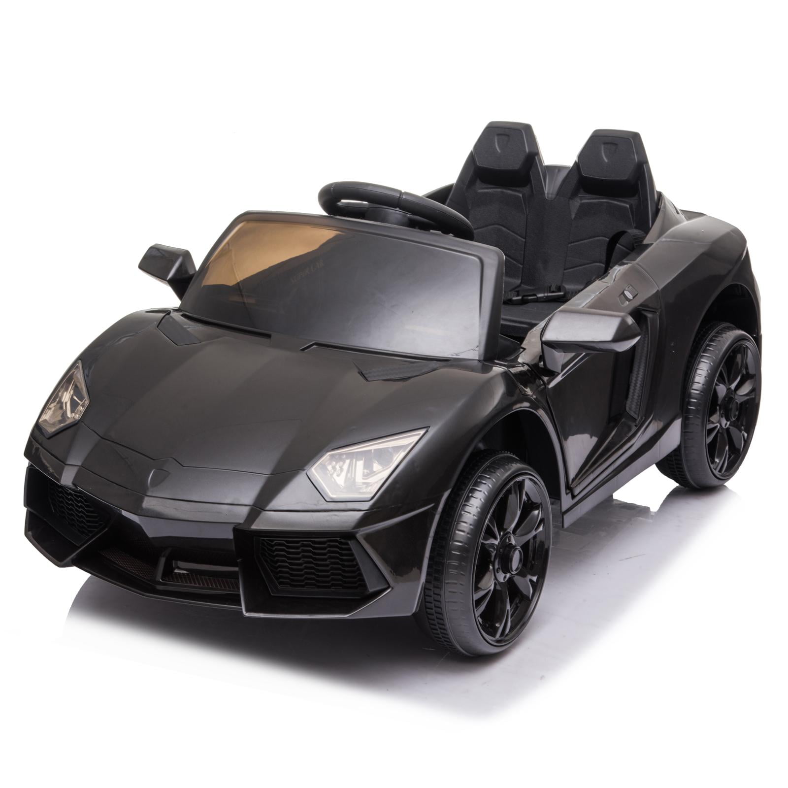 Ride On Sports Car, Electric Vehicle For Girls Boys, 4 Wheels Kids Ride 