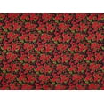 thumbnail image 2 of Zelouf Danielle Stretch Satin Print  , Sewing, DIY, Crafts Fabric by the Yard, 937 Blk/red, 3 Yard, 2 of 2