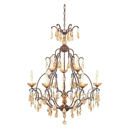 Designers Fountain 98389 Bollo 9 Light Chandelier In Venetian Bronze Designers Fountain 98389 Bollo 9 Light Chandelier In Venetian Bronze Finish
