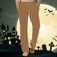 thumbnail image 2 of Yuncity Halloween Mens Pajama Pants Pumpkin Loose Leisure Large Casual Home Pants L, 2 of 4