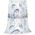 thumbnail image 2 of Sikiie Sea Animals Ultra-Soft Micro flannel Blanket Luxury All Seasons Warm Blanket for Bedding Sofa and Travel (4 sizes)-40"x30", 2 of 7