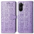thumbnail image 1 of Funda Cartera FOXDOCK para Xiaomi Redmi A5 , Flip PU con Relieve de Gatos y Perros, Tarjetero y Soporte, 1 of 6