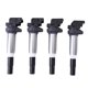 thumbnail image 1 of 4Pcs Ignition Coils Pack Replacement for 120 135 325 330 335 X1 X3 X5 X6 Replaces 12138616153, 1 of 16