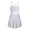 White, variant on Kids Girls Camisole Rush Chiffon Ballet Dance Dress Bow Gymnastic Leotard Tutu Dress Latin Rose 8