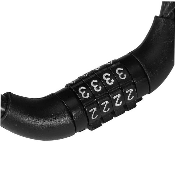 CNKOO 4 Digit Combination Password Bike Bicycle Lock Steel