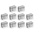 thumbnail image 1 of Miangastore 10pcs Security Window Locks Sliding Window Locks Window Security Stoppers Buckles, 1 of 9