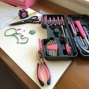 Apollo Tools 39 Piece General Tool Set Pink - DT9706 PINK
