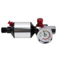 thumbnail image 4 of Peahefy Oil/Water Separator Air Pressure Regulator Female To Male Connection Aluminum Alloy Filtration Regulation Device BSPP 1/4in, 4 of 8