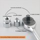 thumbnail image 2 of Juego de Adaptadores Convertidores de Enchufe de 6 Piezas Adaptador de 1/2,3/8,1/4 Adaptador Intercambiable Accesorio de Llave de Trinquete, 2 of 10