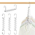 thumbnail image 3 of Multi-port Support Clothes Hangers Magic Space Saving Hanger Closet Cloth Rack ≤ M5T0, 3 of 7