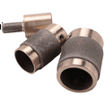 thumbnail image 1 of 2set 1 Inch 3/4 Inch 1/4 Inch Stained Glass Diamond Grinder Bit Head Tools 3 Sizes Brass Core, 1 of 7