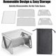 thumbnail image 5 of Diseño compacto y plegable para sus necesidades de cocina al aire libre, mini parrilla portátil resistente a altas temperaturas, parrilla de acero inoxidable para combustible de madera de carbón,, 5 of 5