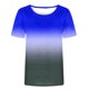 thumbnail image 4 of Camiseta de Manga Corta de Cuello Redondo Impresa Casual de la Moda de las Mujeres, Poliéster Ligero para el Uso Diario, 4 of 8