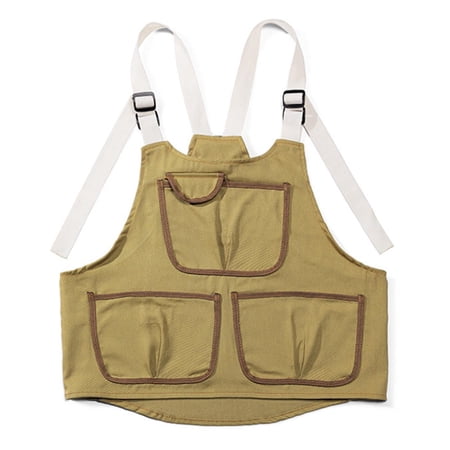 Work Apron Storage Pouch Tool Pocket Welding Unisex Shop Carpenter Pinafore for Hiking Backpacking Camping Machinists Workshop