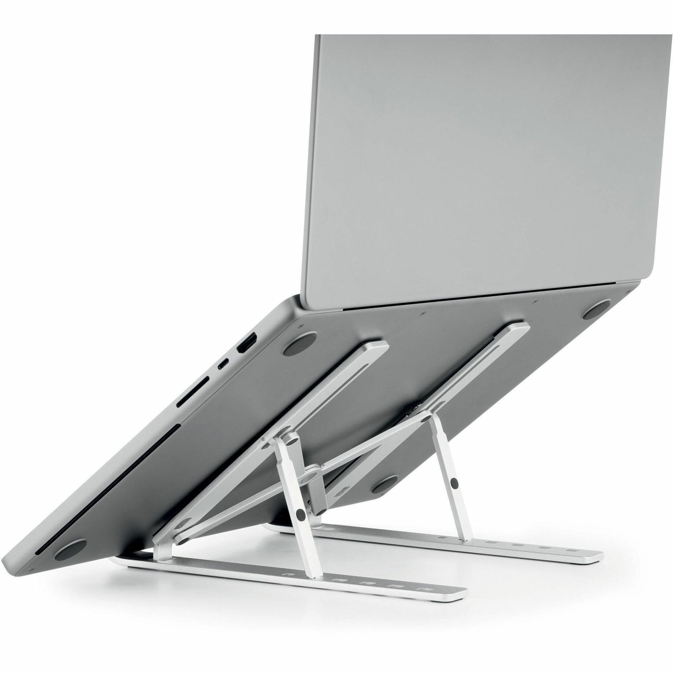 Durable Laptop Stand which is foldable and portable for mobile devices such as laptops (up to 5 kg).