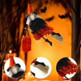 thumbnail image 4 of Flying Witch Halloween Decor 10 Inch Purple Hanging Ornament Witch Broom Decor for Indoor Outdoor Porch Party Home Halloween Decorations 1 Pack, 4 of 6