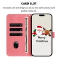 thumbnail image 5 of For iPhone 17 Pro Max Wallet Case Christmas Pattern Printing Leather Phone Cover with Lanyard - Chri, 5 of 5