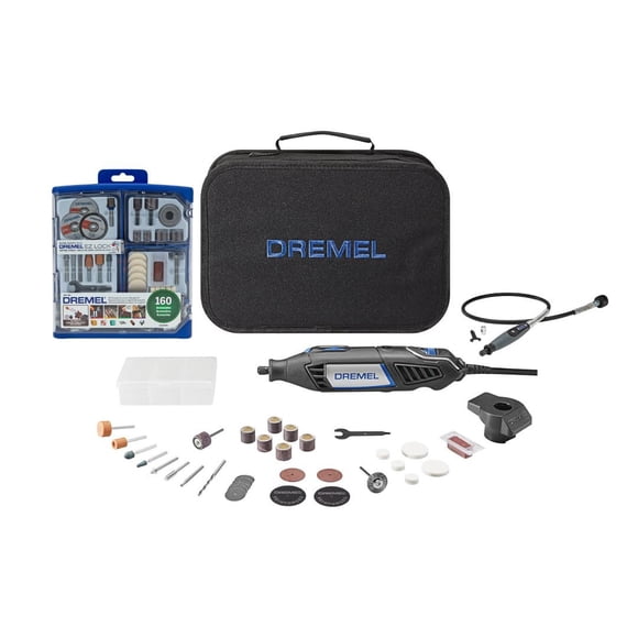 Herramienta rotativa Dremel 4000-2/32 de velocidad variable con 2 accesorios