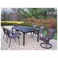 thumbnail image 2 of Oakland Living Rochester Tuscany 67 x 40 in. Dining Set with 2 Swivel Chairs, 2 of 2