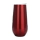 thumbnail image 1 of Advancent Copas de cóctel Flauta de champán Vaso de vino de acero inoxidable Rojo transparente Type2 NO2, 1 of 6