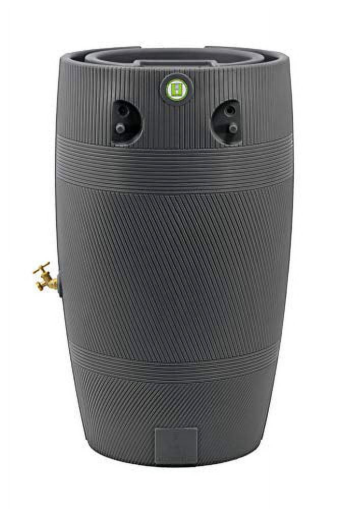 Good Ideas Impressions Havana 50 Gallon Rain Saver - Dark Granite