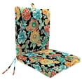 thumbnail image 6 of 44" x 21" Rectangular Outdoor Chair Cushion with Ties and Hanger Loop (2 Pack), 6 of 11