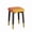 orange, variant on YUCHANG Vanity Stool Chair,Modern Chair-Small Ottoman Foot Stool for Makeup Room, Living Room, Bathroom(Dark Grey and Black)