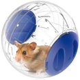 thumbnail image 1 of 2021 Pelota de gimnasia de plástico de 12 cm para hámsteres y ratones: pelota de ejercicio de juguete transparente y divertida para hámster enano (bu), 1 of 4