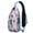 Kawaii Red Stra, variant on Kawaii Red Strawberry Print Sling Bag, Fresh Berry Pattern Crossbody Backpack with Sweet Fruity and Summer Flower Design