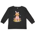 thumbnail image 3 of Inktastic Easter Doodle Dog Boys or Girls Long Sleeve Toddler T-Shirt, 3 of 5