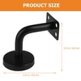 thumbnail image 3 of 6pcs Handrail Bracket Banister Bracket Stainless Steel Hand Railing Bracket, 3 of 9